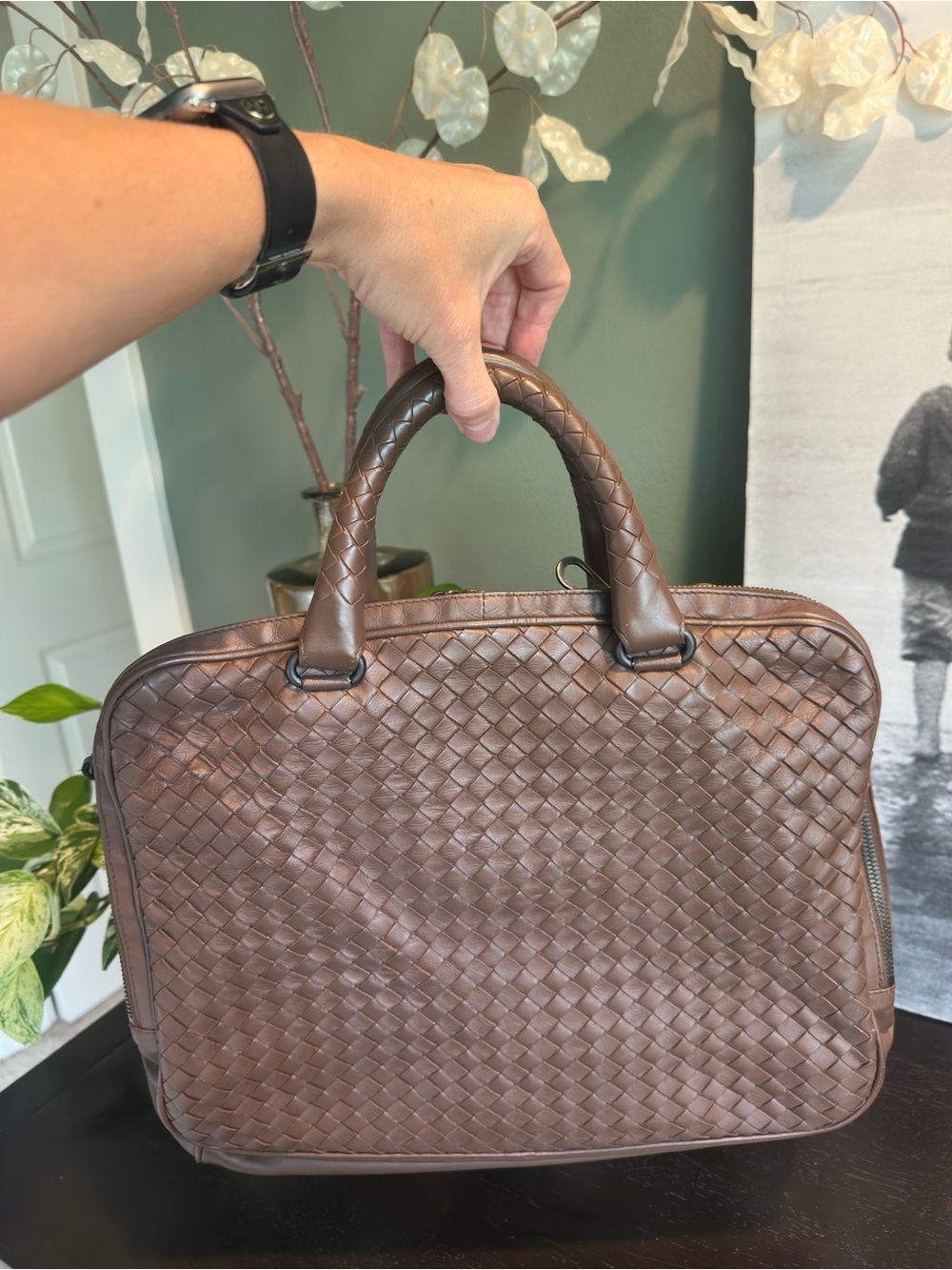 Bottega Veneta Brown Intrecciato Leather Bag 🤎